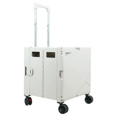 摺疊露營購物兩用車 無桌 展開100 x 44 x 40cm 70L, 白色, 1個