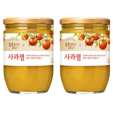 복음자리 사과잼, 620g, 2개