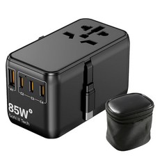 nexi 海外旅行用萬用轉接頭 NX-TA663, 1個