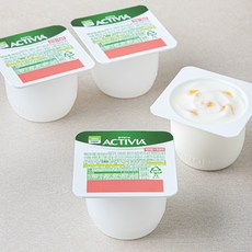풀무원 다논 액티비아 컵복숭아, 80g, 4개