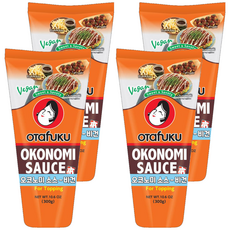 오타후쿠 오코노미 소스 비건, 300g, 4개