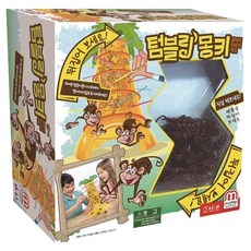 마텔게임 텀블링몽키 균형잡기 게임, 혼합색상, 1개