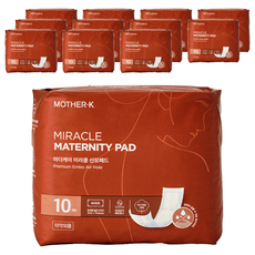 마더케이 여성용 미라클 산모패드, FREE(onesize), 10매입, 12개