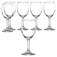 Ocean Glass 標準型白酒杯 直徑68 x 154mm 透明色 6個, 200ml, 1組