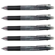 ZEBRA 斑馬牌 Sarasa 多筆 3+S SJ3, 黑色, 5個