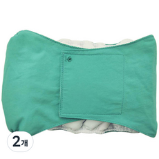 딩동펫 강아지 방수 매너벨트 그린, 중형, 1개입, 2개