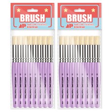 Awesome Painting 模板刷 工藝用 工藝筆刷 STC S 8p, 5號, 2個