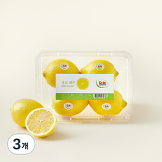 돌 호주산 점보 레몬, 3개, 650g