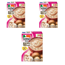 AJINOMOTO 味之素 VONO 即食沖泡牛肝菌菇濃湯, 54g, 3盒