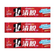LION 獅王 ZACT 漬脫牙膏 有效去除口臭異味, 160g, 3條