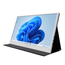 일렉싱크 FHD 휴대용 모니터, 39.6cm, S15A(화이트)