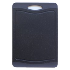 PRITCHEN Needco 雙面防滑大理石紋方形砧板, 1個, 黑色