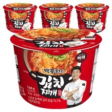 THE BORN KOREA 白種元的泡菜鍋拉麵 140g, 4個