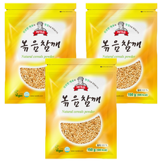 Baedaegam 炒芝麻, 150g, 3個