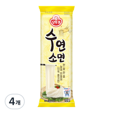 오뚜기 옛날국수 수연소면, 100g, 4개