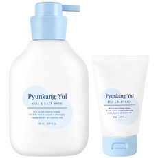 Pyungkangyul 兒童和嬰兒沐浴露 590ml + 旅行 50ml 套組, 1組