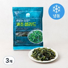 주일상사 맛있는 해초샐러드 (냉동), 2kg, 3개