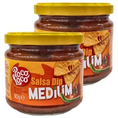 Poco Loco 中辣莎莎醬, 310g, 2罐