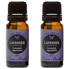 Love Bath 芳香精油, 01_薰衣草, 10毫升, 2瓶