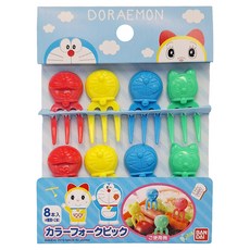 BANDAI 食物叉 8支, 1組