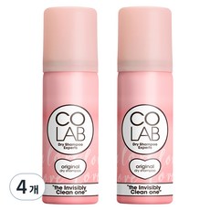 코랩 드라이샴푸 오리지널 장미/베르가못향, 50ml, 4개