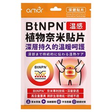 LEADTEK 麗臺科技 BtNPN 溫感植物奈米貼片 13 x 9cm, 1包