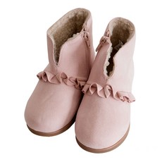 발소리 베이비잼 여아용 폴라 털 부츠