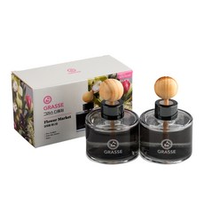 불스원 그라스 디퓨저 95ml, 2개, 양재동꽃시장