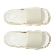 CARET EVA 雙層緩震足弓支撐恢復拖鞋, 淺褐色, 270