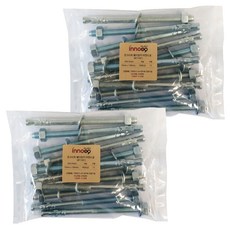 Innotime 混凝土楔型錨栓 鍍鋅 1141, 24個