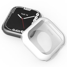 NUART Apple Watch矽膠錶殼 44mm, 白色的