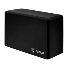 Tumaz 月熊 50D高密度EVA瑜珈磚, 個性黑, 1個