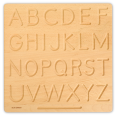 Blue Jingo 描寫板 蒙特梭利感官發展教具, 英語