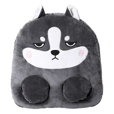 USB暖腳墊, 單一商品, 哈士奇 深灰色