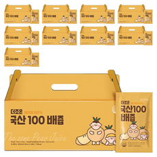더존건강 더조은 국산100 배즙, 100ml, 300개