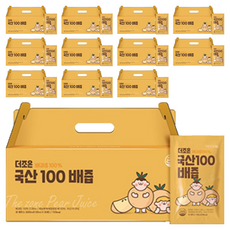 더존건강 더조은 국산100 배즙, 100ml, 360개