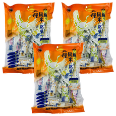 黑熊 五糧糙米餅，台灣味，非油炸品，奶蛋素, 250g, 3袋