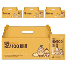 더존건강 더조은 국산100 배즙, 100ml, 120개