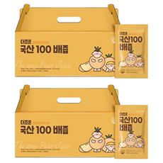 더존건강 더조은 국산100 배즙, 100ml, 60개
