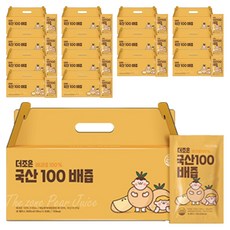 더존건강 더조은 국산100 배즙, 100ml, 450개