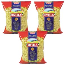 DIVELLA 德威樂 彎管麵, 500g, 3包