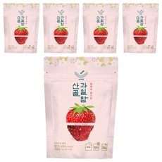 Ecomom Meal 山村水果點心 整顆草莓脆片, 7g, 5個