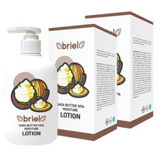 브리엘 유아용 시어버터 10% 모이스처 로션, 300g, 2개