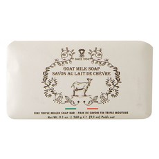 ZENI 植物萃取三重研磨香皂 山羊奶, 260g, 1個