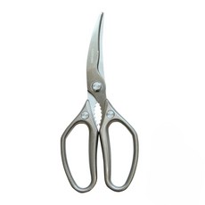 GOZENBO 御膳坊 鈦厚強力料理剪(彎), 銀色, 1入