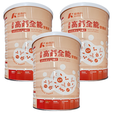 易而善 全家高鈣全能營養素 高鈣高纖全方位配方奶粉, 1.7kg, 3罐