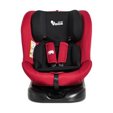 YODA 優的寶貝 ISOFIX全階段360度汽車安全座椅 YD-989I 9.5kg, 典雅紅, 1個