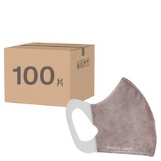 順易利 幼童3D立體口罩寬耳帶 XS 50個, 藕粉色, 50個裝, 2盒