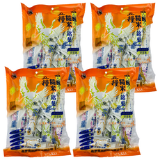 黑熊 五糧糙米餅，台灣味，非油炸品，奶蛋素, 250g, 4袋