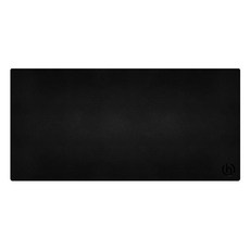 80x40 超大皮革滑鼠墊, 黑色, 1個